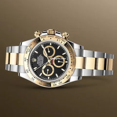 Dtn Two Tone Black Dial 40mm