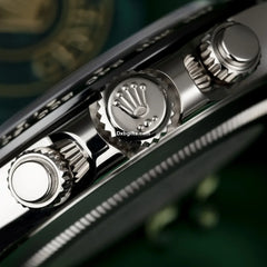 Dtn White Gold Black Dial Oysterflex Strap 116519ln-0025