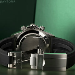 Dtn White Gold Black Dial Oysterflex Strap 116519ln-0025