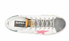 Golden Gose Wmns Superstar 'white Light Gray Pink'