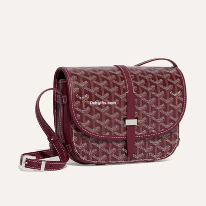 Goyrd Belvedere Pm Bag Burgundy