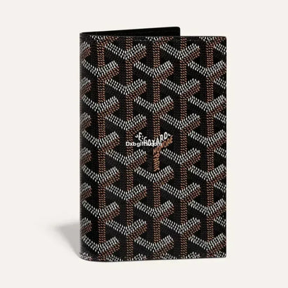Goyrd Grenelle Passport Cover Black