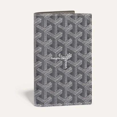 Goyrd Grenelle Passport Cover Grey