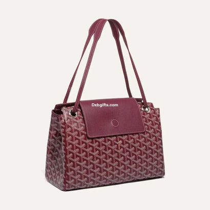 Goyrd Rouette Souple Bag Burgundy