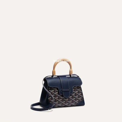 Goyrd Saïgon Souple Mini Bag Navy Blue