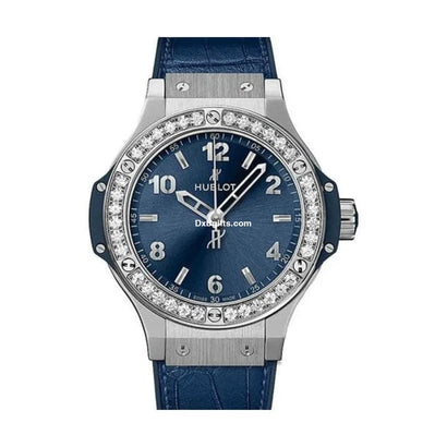 Hblot Big Bang Steel Blue Diamonds