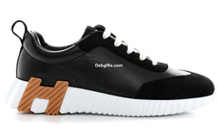 Herms Air Mesh Suede Goatskin Bouncing 