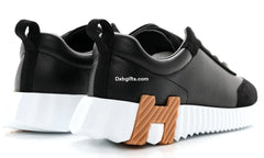 Herms Air Mesh Suede Goatskin Bouncing 