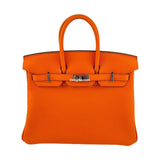 Herms Birkin 25 Orange