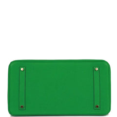 Herms Birkin 35 Bamboo Togo Gold Hardware