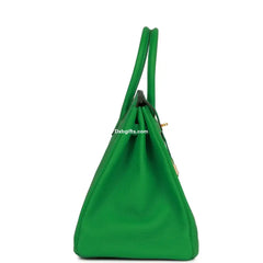 Herms Birkin 35 Bamboo Togo Gold Hardware