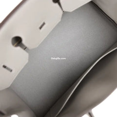 Herms Birkin 35 Gris Meyer Togo Gold Hardware