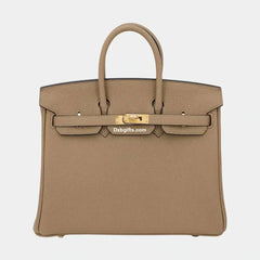 Herms Birkin Bag 25 Beige