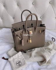 Herms Birkin Bag 25 Beige