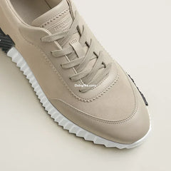 Herms Bouncing Sneaker Beige