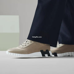 Herms Bouncing Sneaker Beige