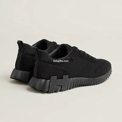 Herms Bouncing Sneaker Black
