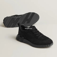 Herms Bouncing Sneaker Black