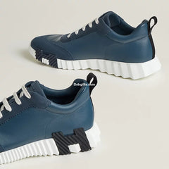 Herms Bouncing Sneaker Blue