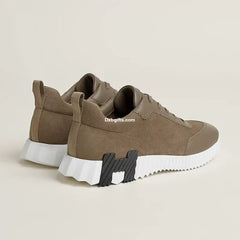 Herms Bouncing Sneaker Étoupe