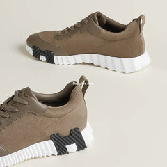 Herms Bouncing Sneaker Étoupe