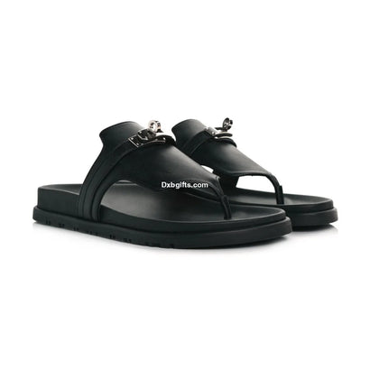 Herms Empire Sandal "Black"