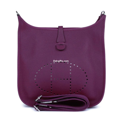 Herms Evelyne Iii Pm Anemone Clemence Palladium Hardware