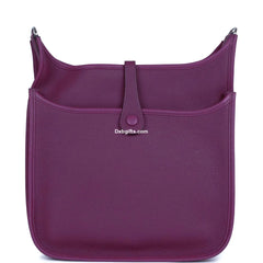 Herms Evelyne Iii Pm Anemone Clemence Palladium Hardware