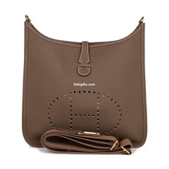 Herms Evelyne Iii Pm Etoupe Clemence Gold Hardware