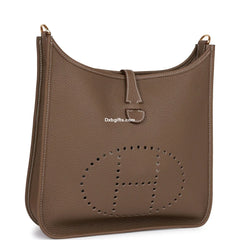 Herms Evelyne Iii Pm Etoupe Clemence Gold Hardware