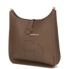 Herms Evelyne Iii Pm Etoupe Clemence Gold Hardware
