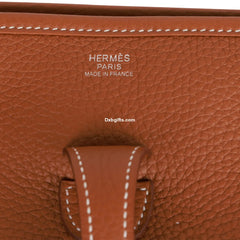 Herms Evelyne Iii Pm Gold Clemence Palladium Hardware