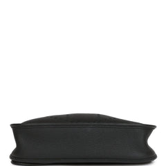 Herms Evelyne Pm Black Clemence Gold Hardware