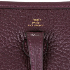 Herms Evelyne Tpm Cassis Clemence Gold Hardware
