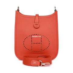 Herms Evelyne Tpm Feu Clemence Palladium Hardware