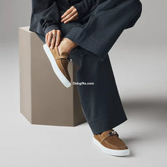 Herms Game Slip-on Sneaker