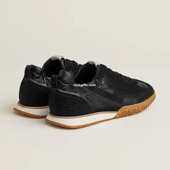 Herms Jet Sneakers Black