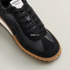 Herms Jet Sneakers Black
