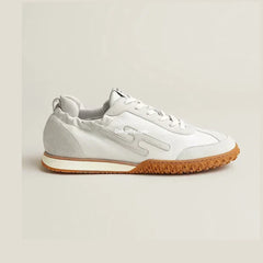 Herms Jet Sneakers White