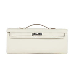 Herms Kelly Cut Mushroom Swift Palladium Hardware