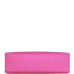 Herms Kelly Pochette Magnolia Swift Palladium Hardware