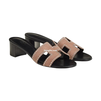 Herms Oasis Sandal "Rose Perle"