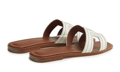 Herms Pre-owned Oran Slides 