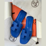 Herms Slides Blue