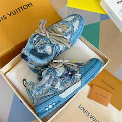 Iv Skate Crystal – Blue Swarovski Monogram