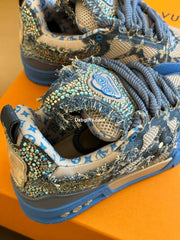 Iv Skate Crystal – Blue Swarovski Monogram