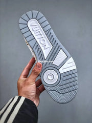 Iv Trainer White Denim Embroidered