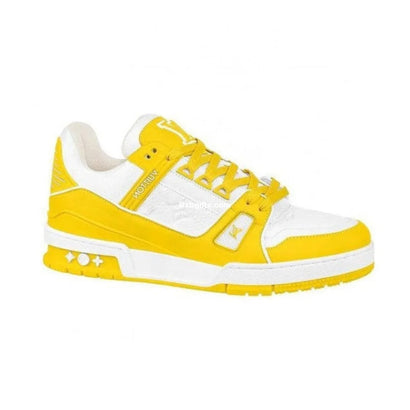 Iv Trainer Yellow White Monogram