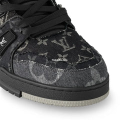 Iv Trainer 'black Monogram Denim'