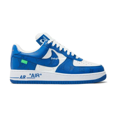 Iv X Nk Af 1 Low By Virgil Abloh Blue